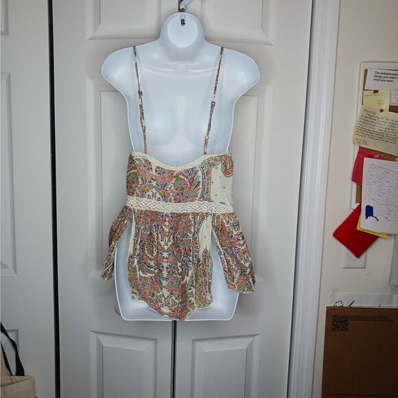 O'Neill Cricket Printed Woven Cami Tank Top Size M - Picture 5 of 7